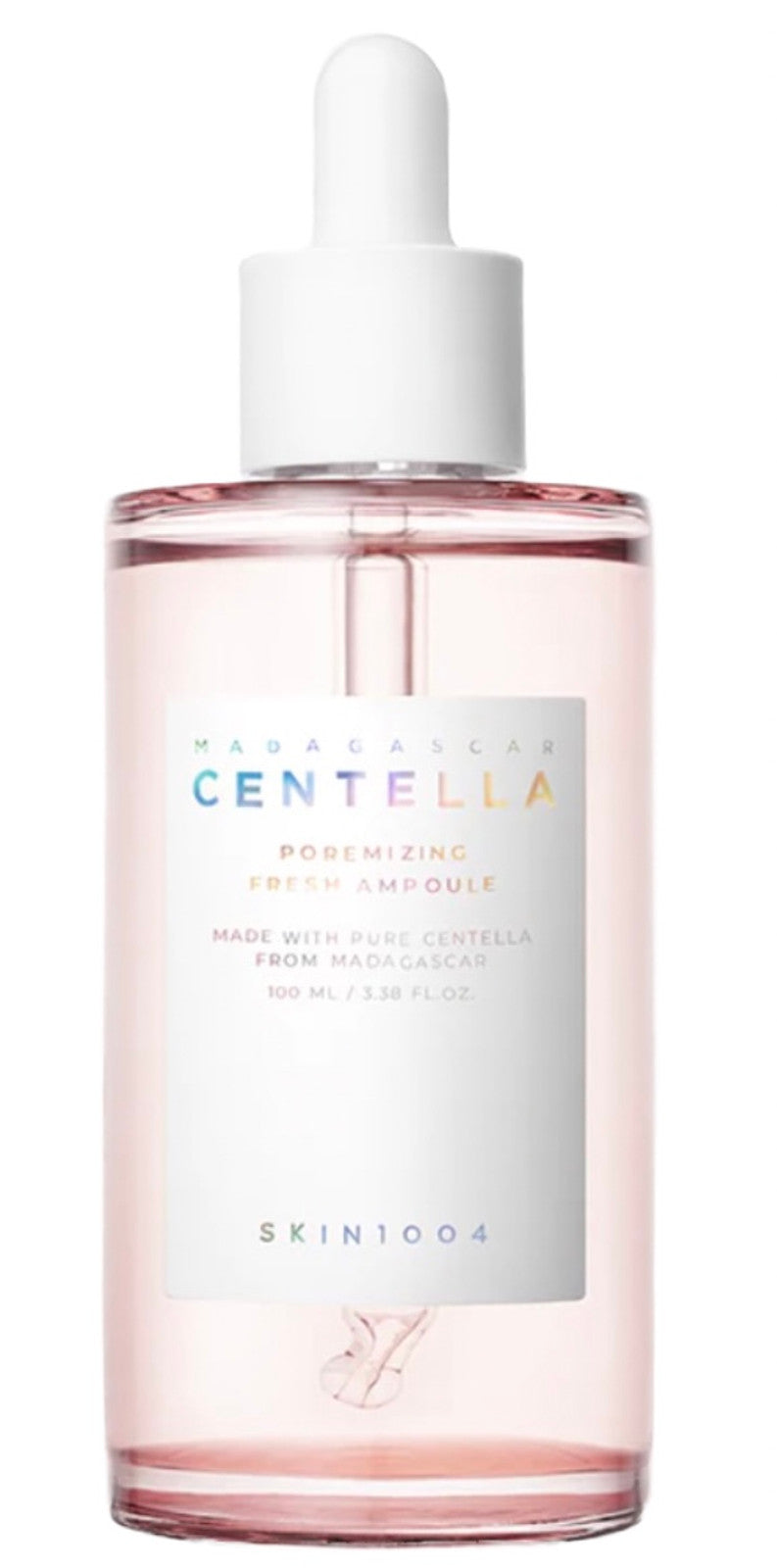 Skin1004 Madagascar Centella Poremizing Fresh Ampoule | Lightweight Pore Minimizer with Centella Asiatica | 100ML (3.38 FL OZ)