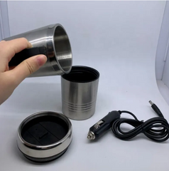 Portable Car Heater Travel Mug - Keep Your Drinks Warm on the Go!