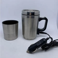 Portable Car Heater Travel Mug - Keep Your Drinks Warm on the Go!