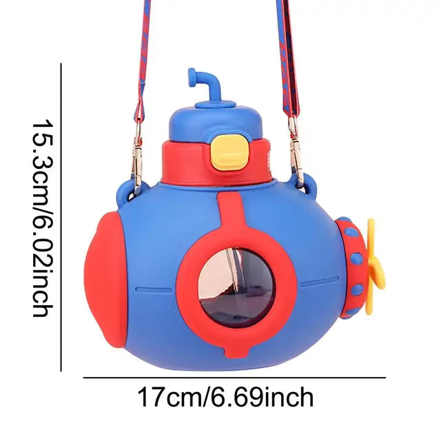 Submarine-Shaped Water Bottle for Kids - XZ5175