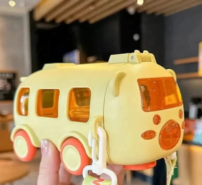 Adorable Bus-Shaped Water Bottle - Keep Your Kids Hydrated!