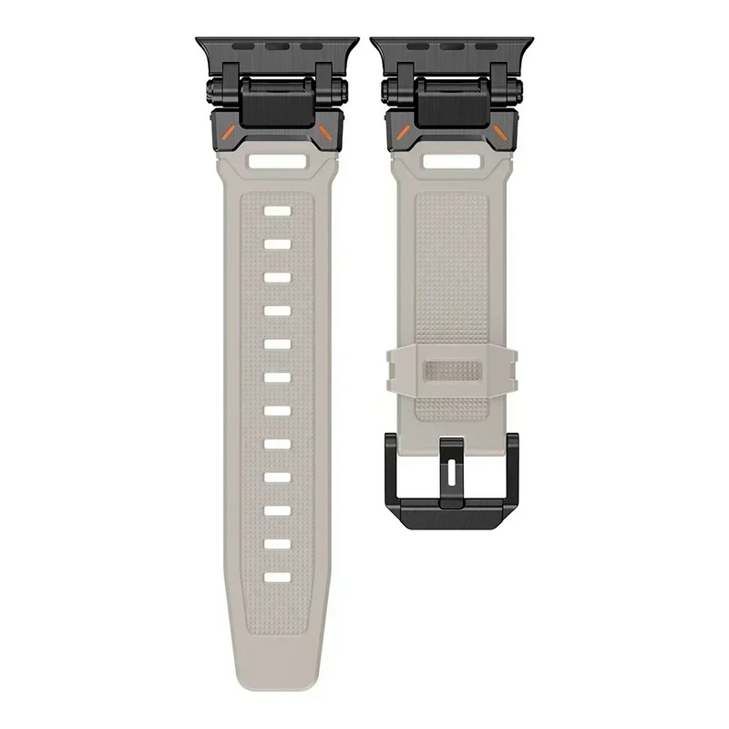 Rugged Silicone Straps for 42/44/45/49mm