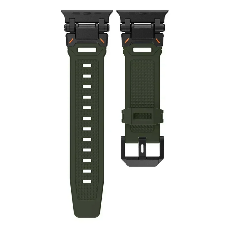 Rugged Silicone Straps for 42/44/45/49mm