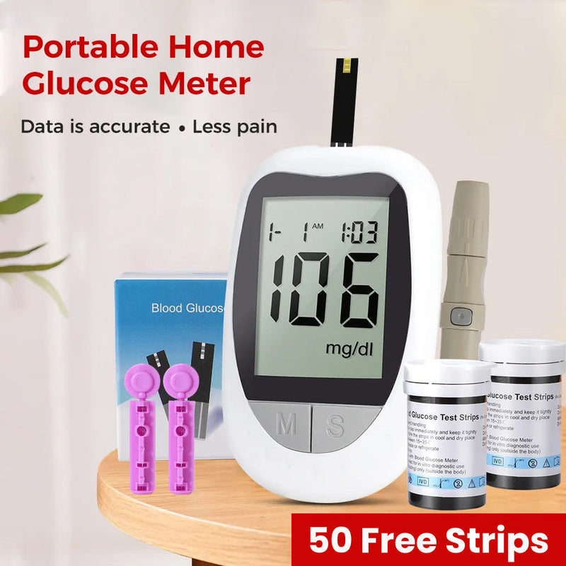 IVD Glucometer Set | Sugar Test Machine 12 Pieces