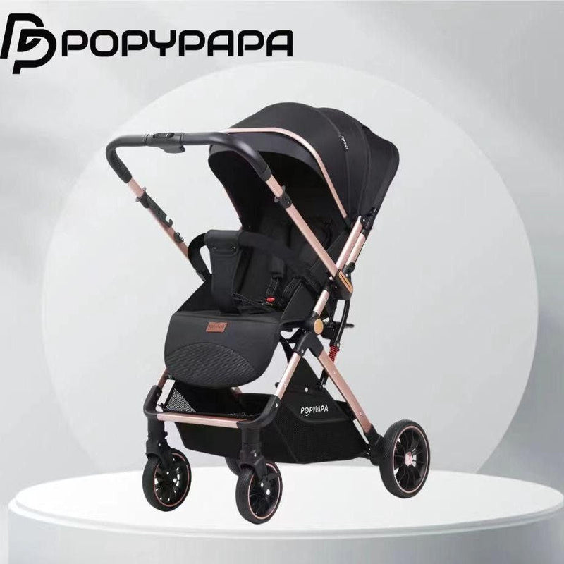 Popypapa D8 Baby Stroller (Black)