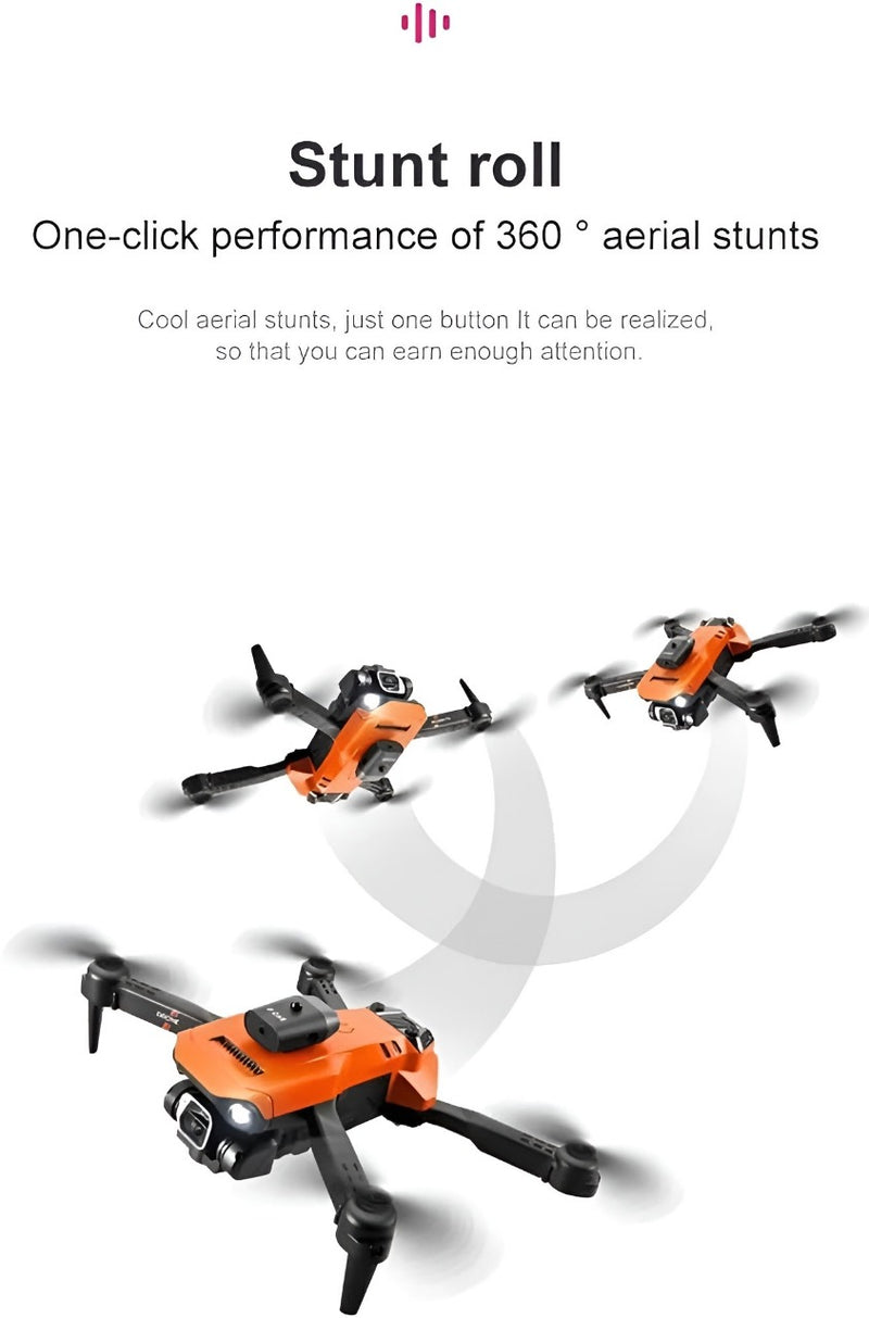 K3&E99 Professional Drone Obstacle Avoidance Aircraft 4K HD Dual Camera WIFI Aerial Photography RC Folding Quadcopter Toy