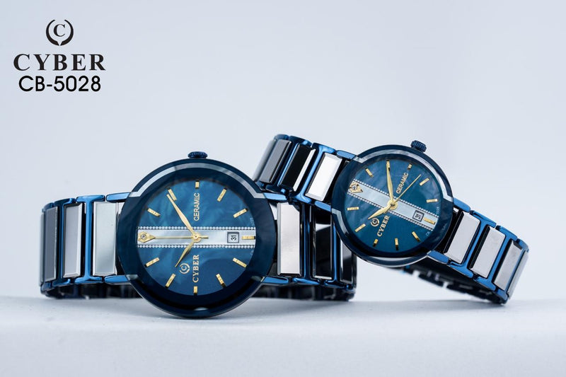 Stylish Ceramic Watches | Cyber CB-5028 | Elegant Timepieces for Men