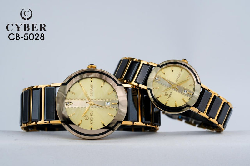 Stylish Ceramic Watches | Cyber CB-5028 | Elegant Timepieces for Men