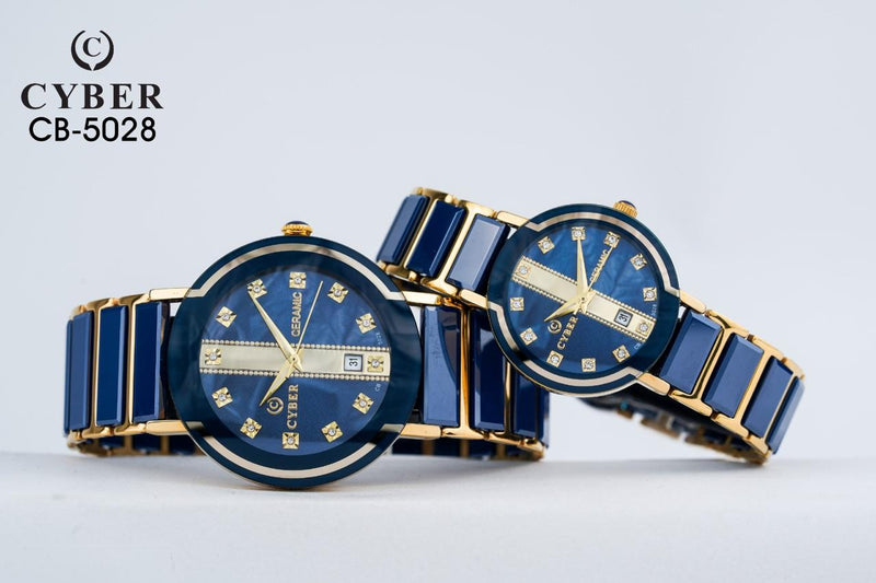 Stylish Ceramic Watches | Cyber CB-5028 | Elegant Timepieces for Men