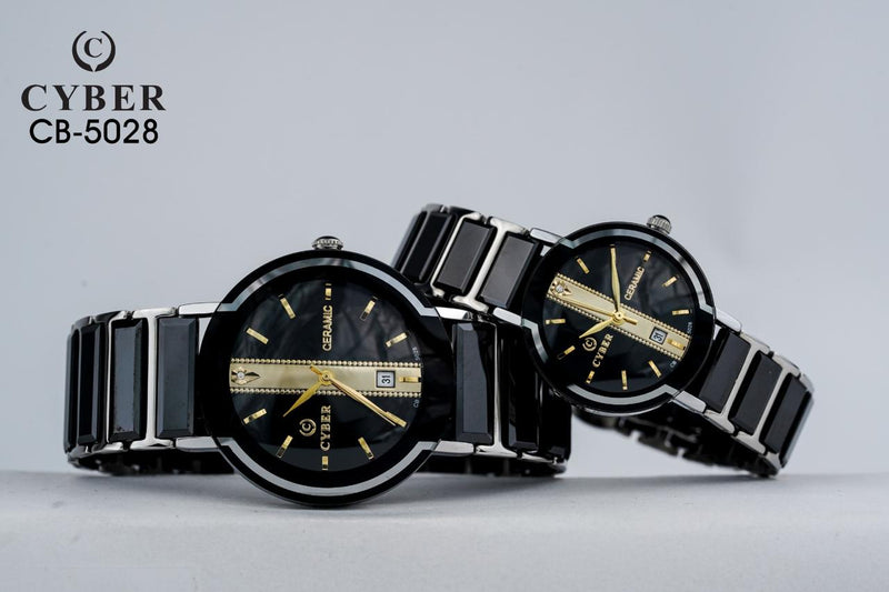 Stylish Ceramic Watches | Cyber CB-5028 | Elegant Timepieces for Men