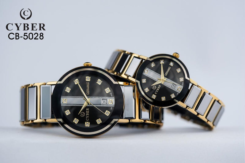 Stylish Ceramic Watches | Cyber CB-5028 | Elegant Timepieces for Men