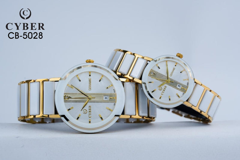 Stylish Ceramic Watches | Cyber CB-5028 | Elegant Timepieces for Men