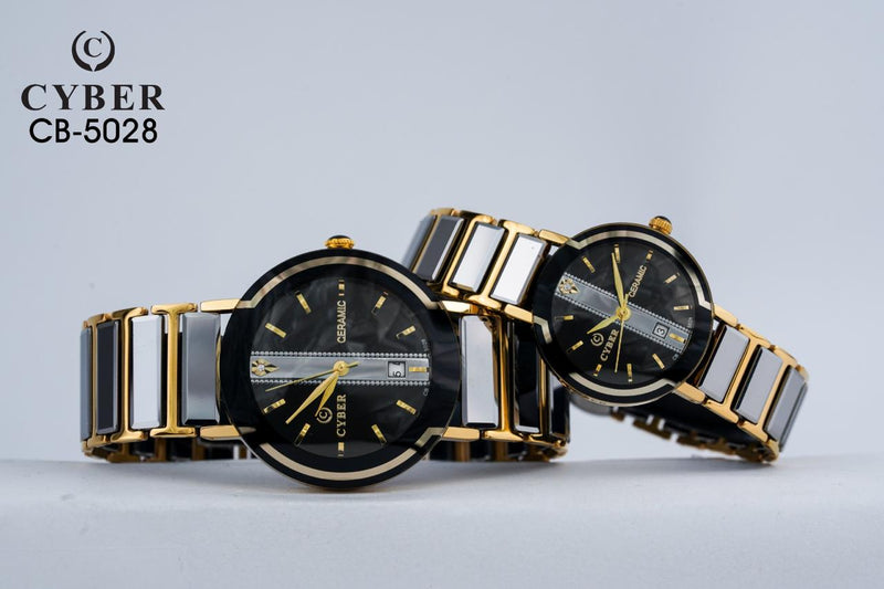 Stylish Ceramic Watches | Cyber CB-5028 | Elegant Timepieces for Men