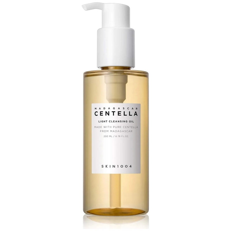 Madagascar Centella Light Cleansing Oil 6.76 fl.oz, 200ml | Gentle Oil Cleanser for Face, Korean Facial Cleanser, Double Cleansing