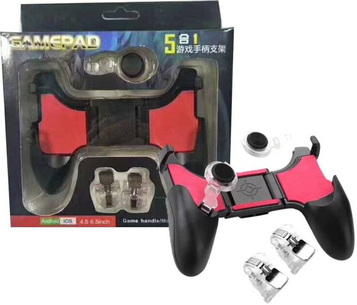 5 in 1 Gamepad Game Controller With Free Joystick for Phone Gaming universal Holder 5in1