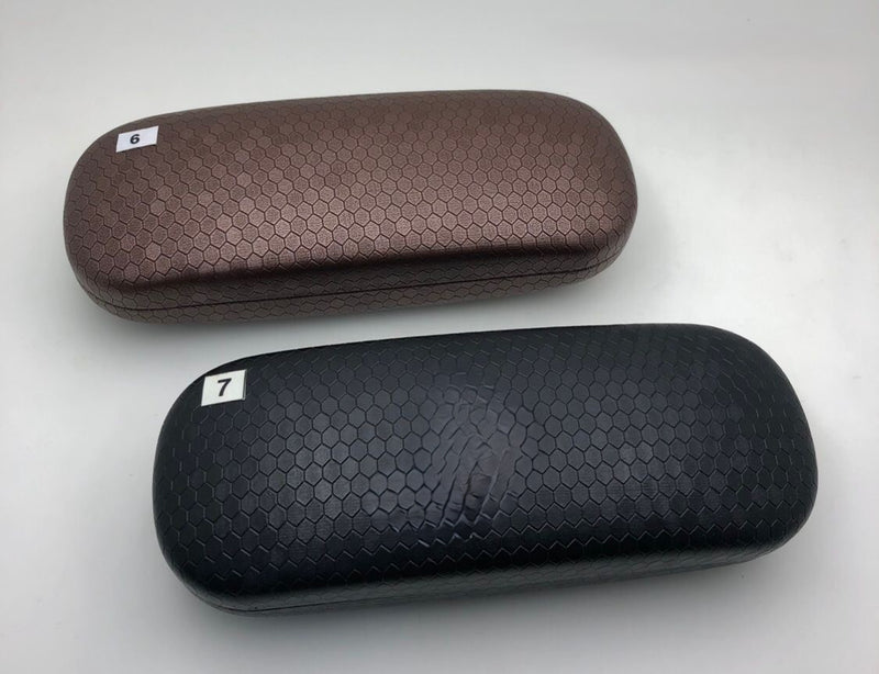 Hexagonal Pattern Eyeglass Cases: Stylish and Protective