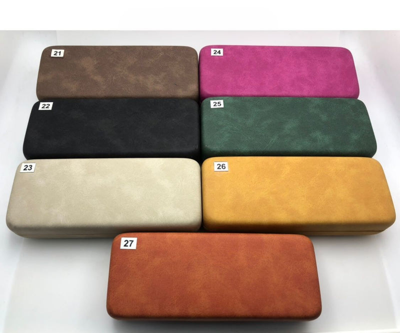 Premium Faux Leather Eyeglass Cases: Stylish and Durable