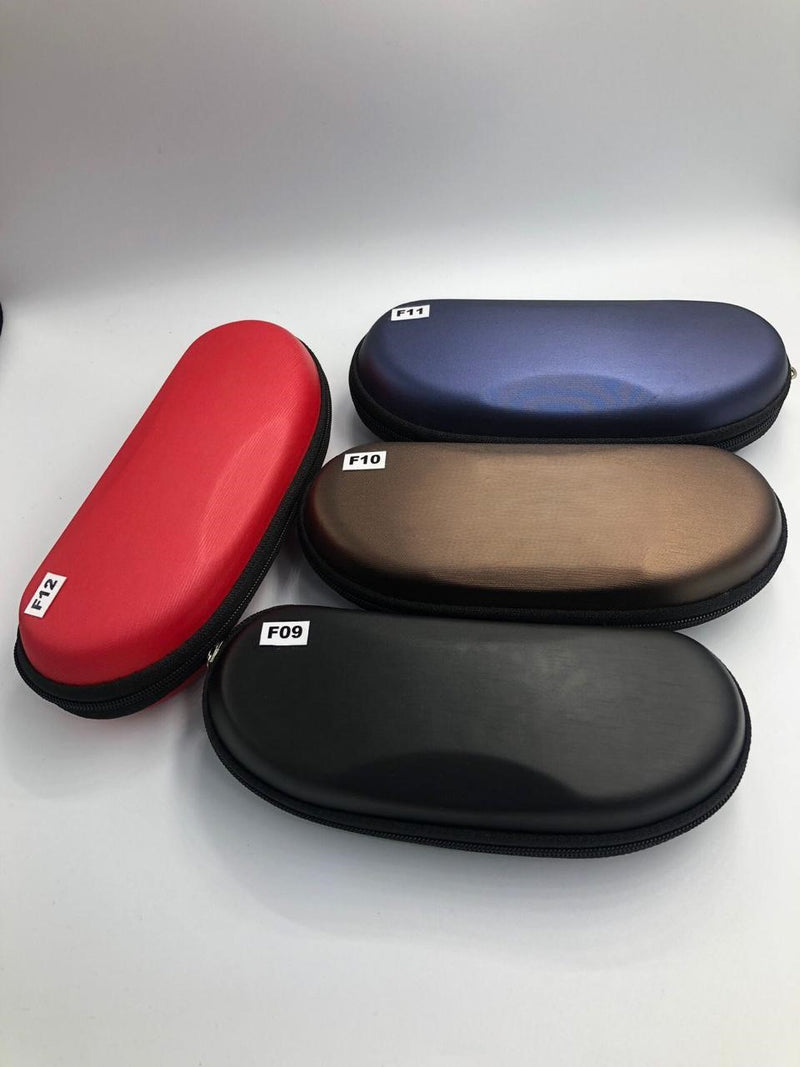 Hard Shell Eyeglass Cases with Stylish Metallic Finish