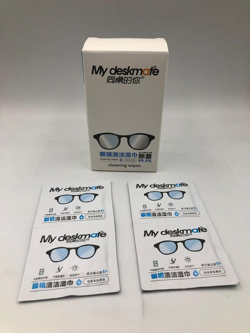 My Deskmate Lens Cleaning Wipes: Effective and Portabl