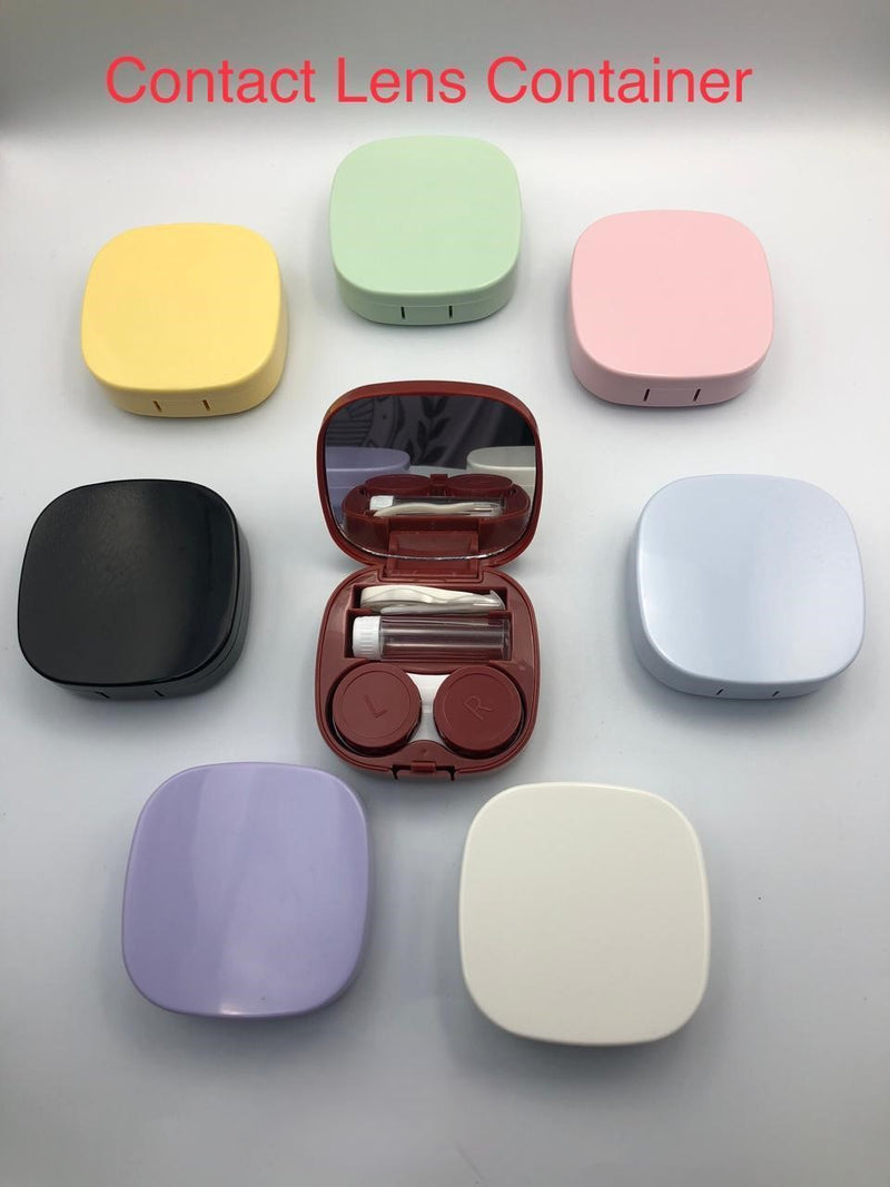 All-in-One Contact Lens Cases - Portable & Convenient Storage