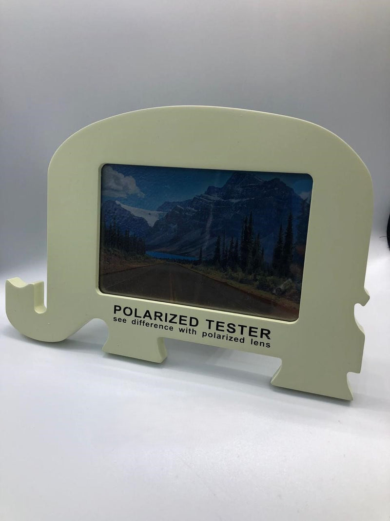 Unique Elephant Photo Frame with Polarized Lens Tester