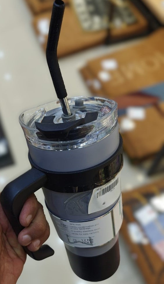 Insulated Travel Mug with Easy-Sip Lid