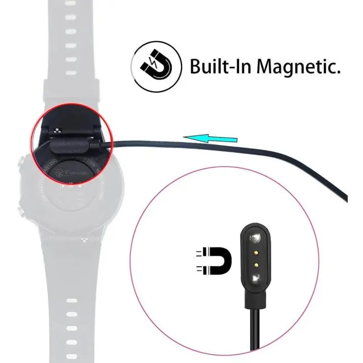 Magnetic Charging Cable for Smartwatches - Fast and Convenient Charging