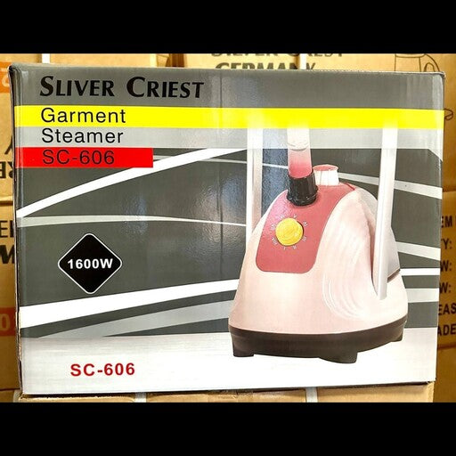 Powerful 1600W Garment Steamer - Silver Criest SC-606