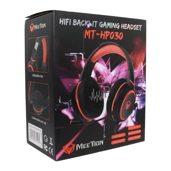 Meetion MT-HP030 HIFI Backlit Gaming Headset - Immerse Yourself in Sound