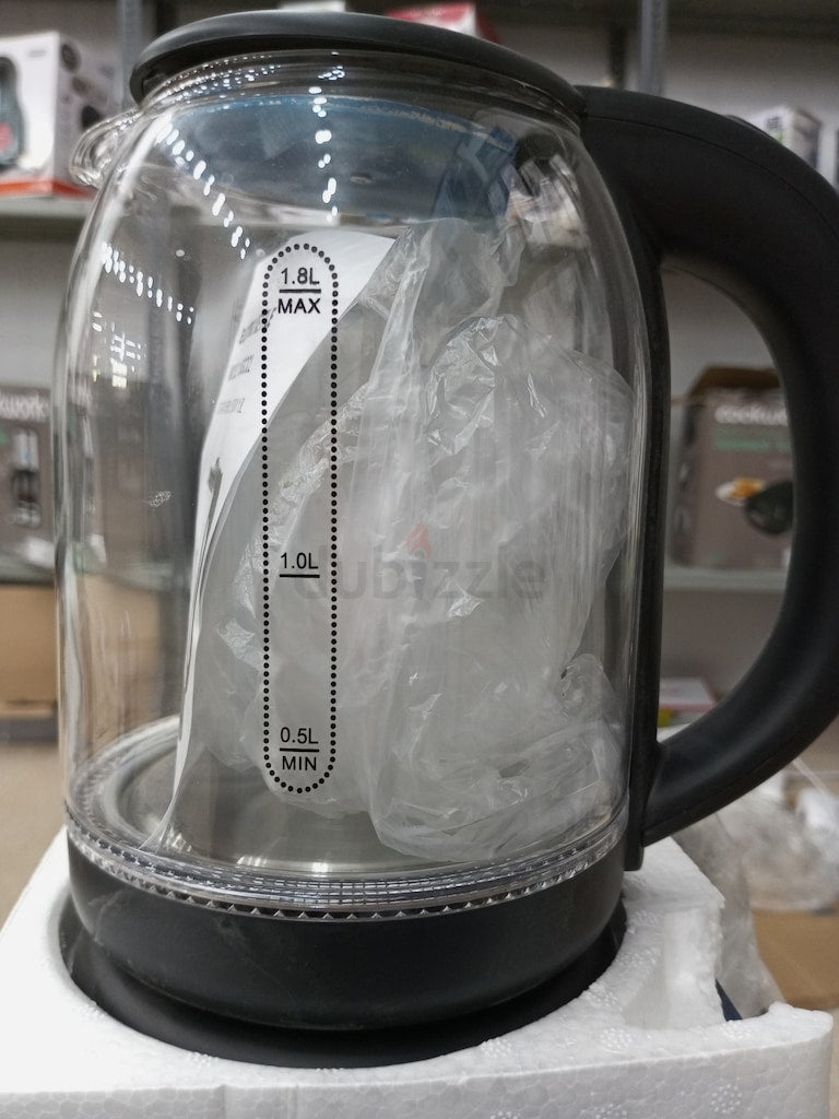 1.8 Liter Electric Kettle with Auto Shut-Off and LED Light