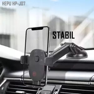 HEPU HP-J07: Universal Car Phone Holder with Seat Frame Mount