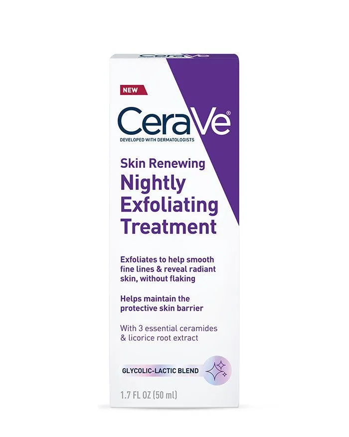 CeraVe Skin Renewing Nightly Exfoliating Treatment