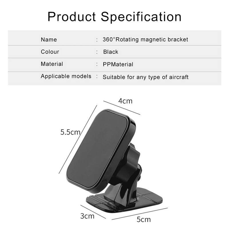 Universal Car Mount - Compatible with All Smartphones