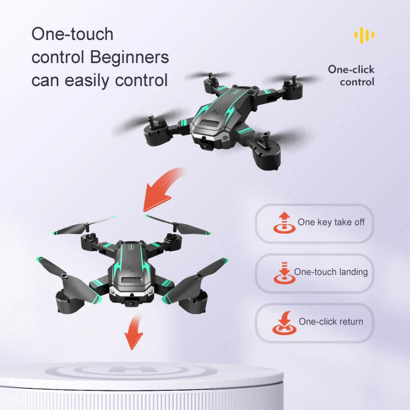 HDRC Drone S6 with Intelligent Obstacle Avoidance, Foldable Design, 4K HD Camera, Remote Control