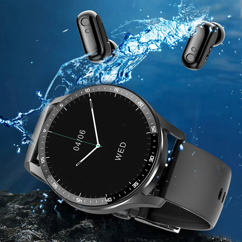 Smartwatch TWS Headset with Bluetooth Connectivity and Enhanced Sound Quality