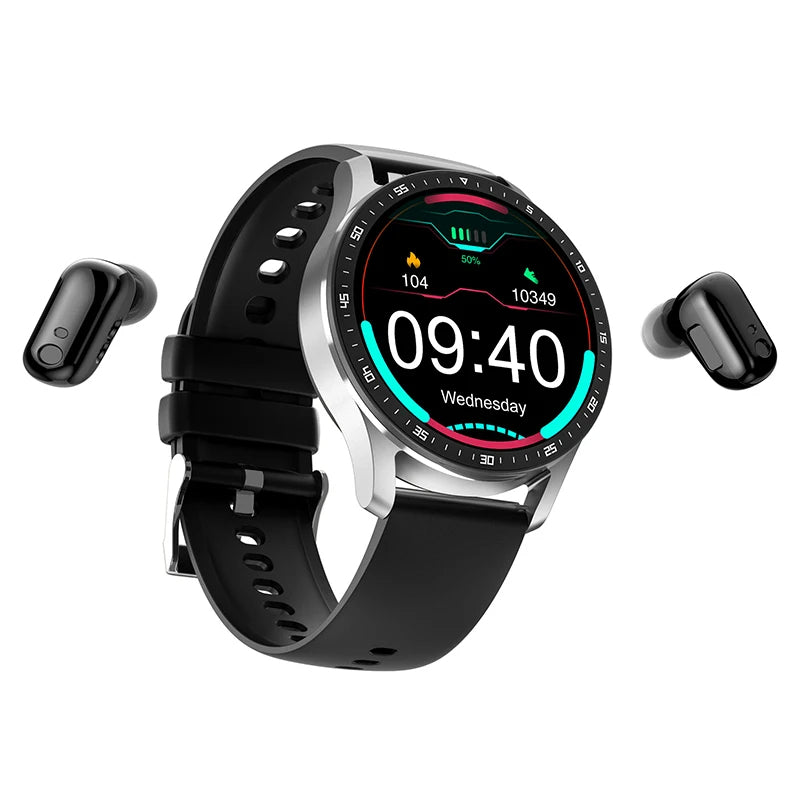 Smartwatch TWS Headset with Bluetooth Connectivity and Enhanced Sound Quality