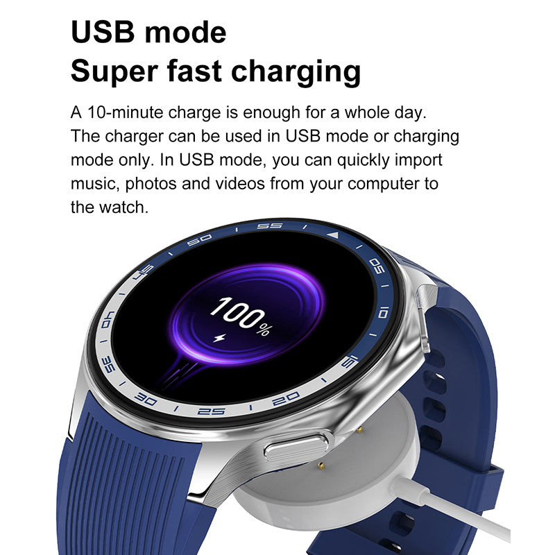 DT Watch X Smart Watch with 1.43" AMOLED Screen