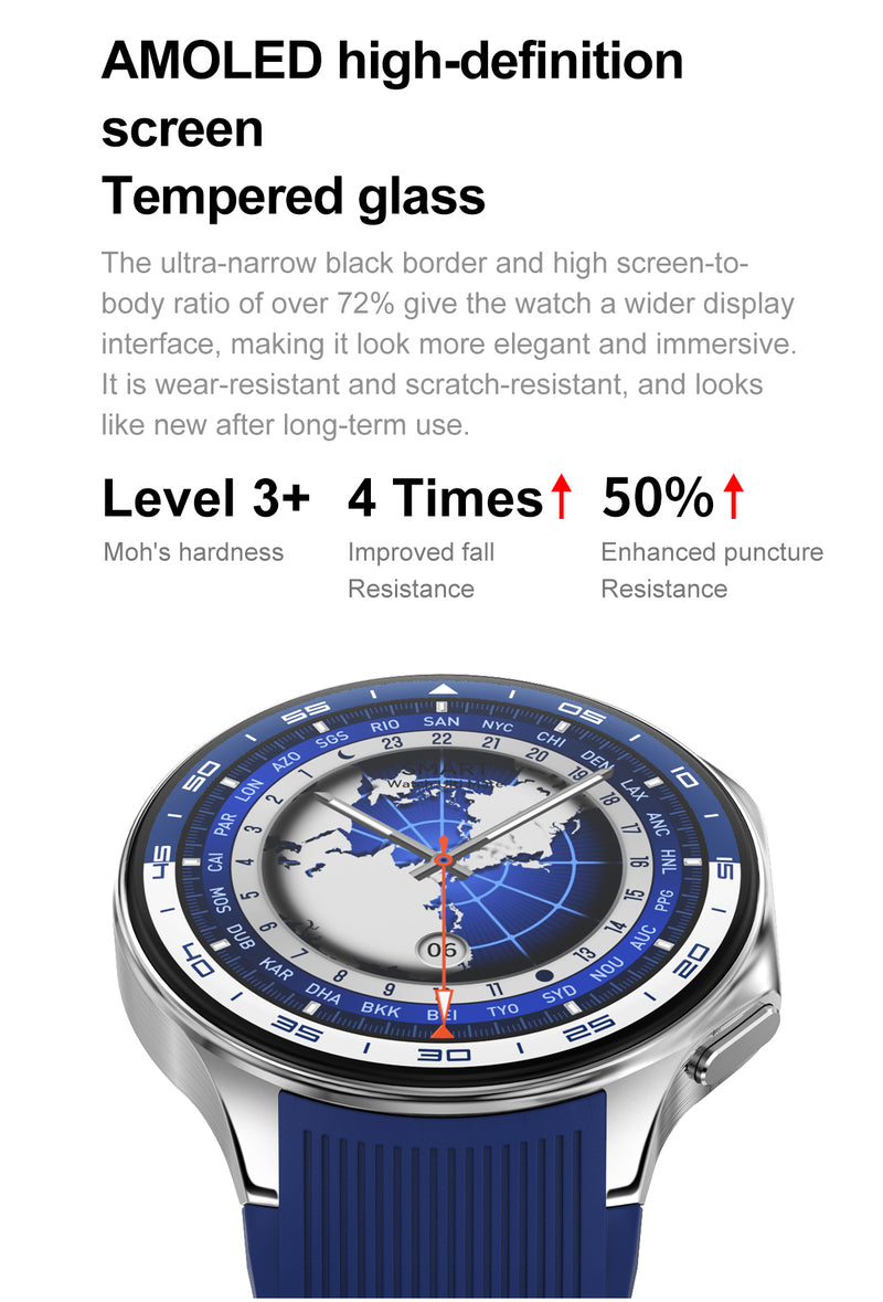 DT Watch X Smart Watch with 1.43" AMOLED Screen