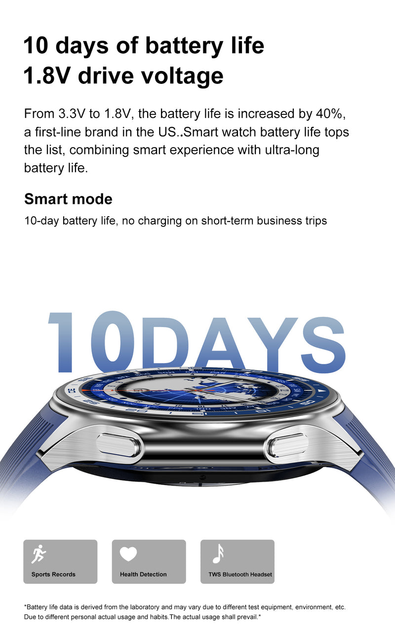 DT Watch X Smart Watch with 1.43" AMOLED Screen