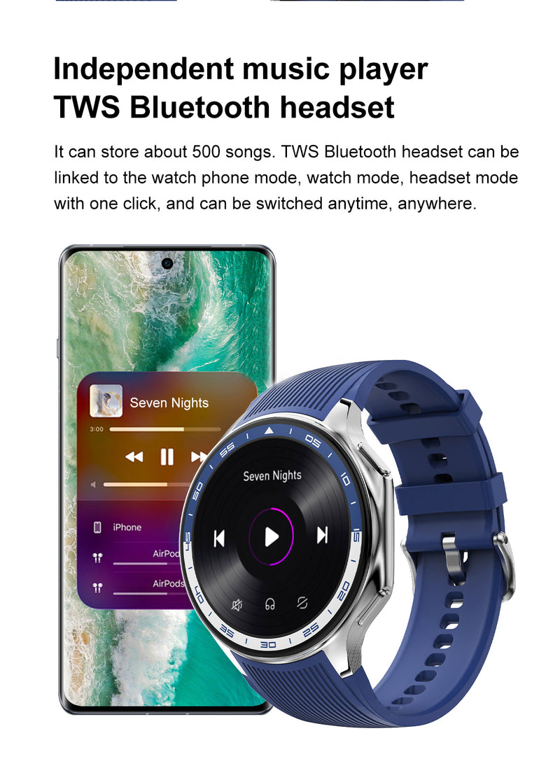 DT Watch X Smart Watch with 1.43" AMOLED Screen