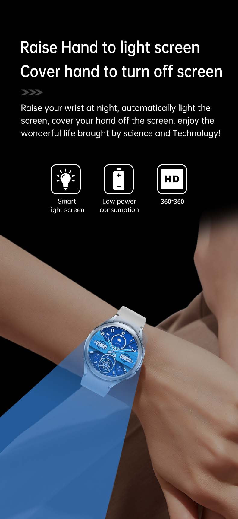 Wisme 2 Smart Watch – 1.69" HD Display, Health Tracking, Multi-Sport Modes, and Bluetooth Connectivity