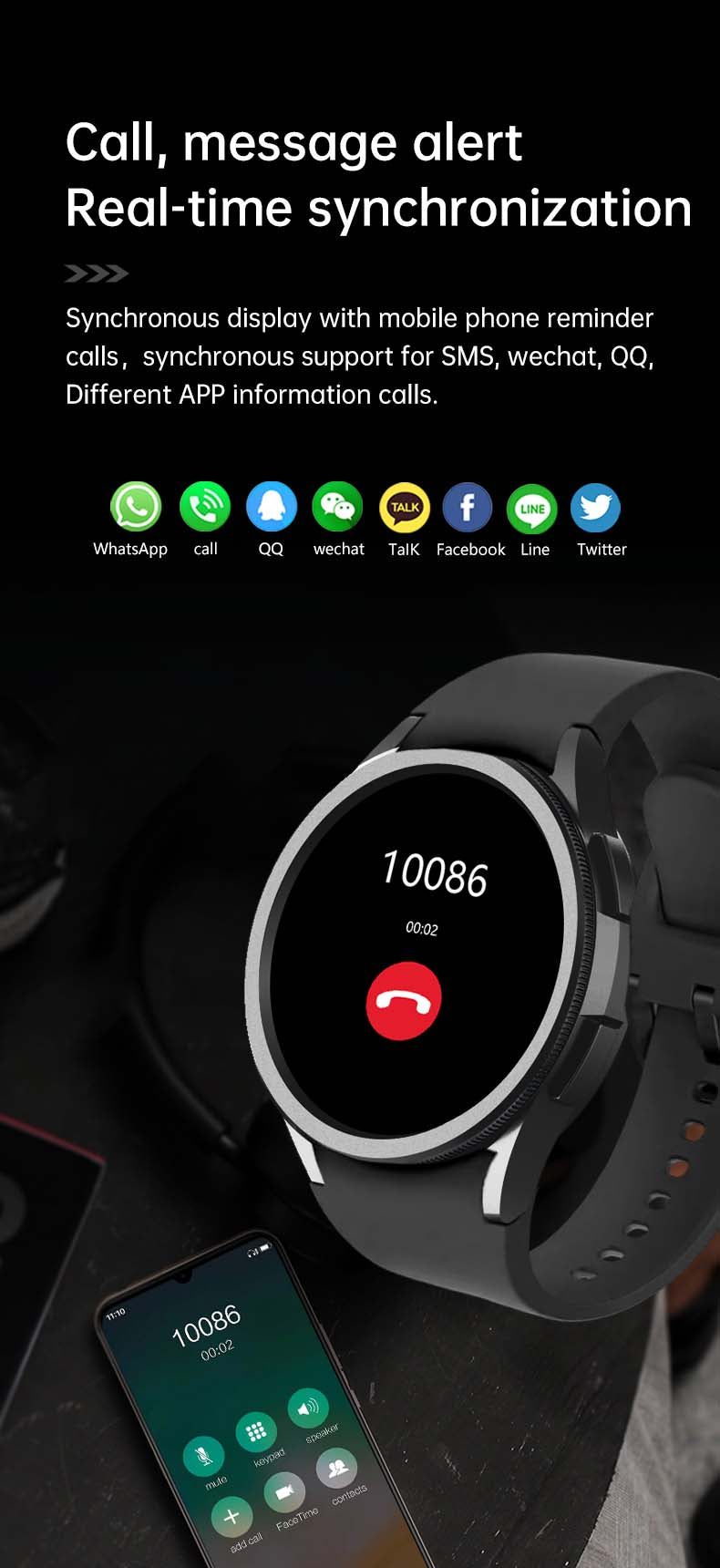 Wisme 2 Smart Watch – 1.69" HD Display, Health Tracking, Multi-Sport Modes, and Bluetooth Connectivity