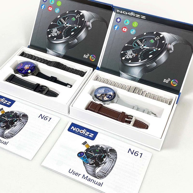 Nodizz N61 Smartwatch: Advanced 5G Connectivity and AMOLED Display