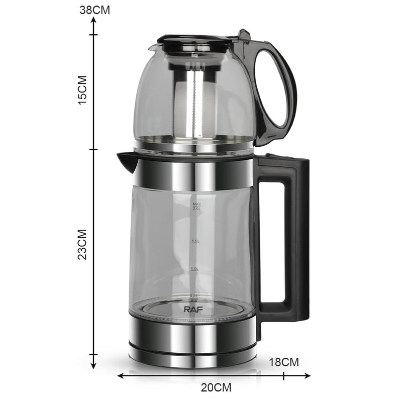 Electric Kettle with Glass Carafe: Fast, Safe, and Stylish