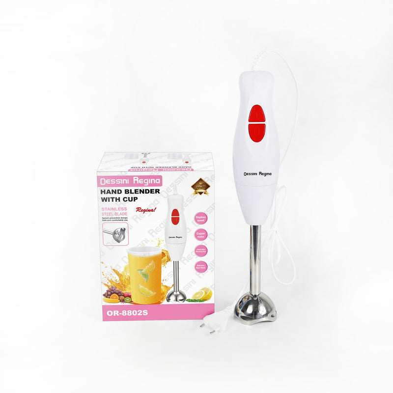 Dessini Regina Hand Blender with Cup - Powerful, Versatile, & Easy to Clean