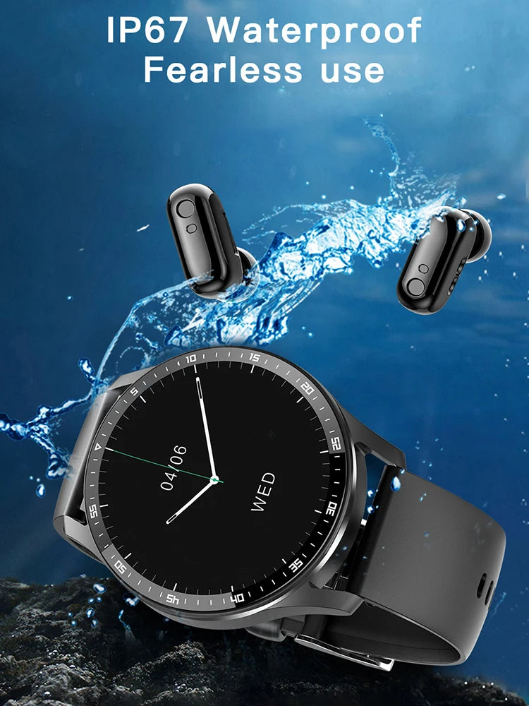 Smartwatch TWS Headset with Bluetooth Connectivity and Enhanced Sound Quality