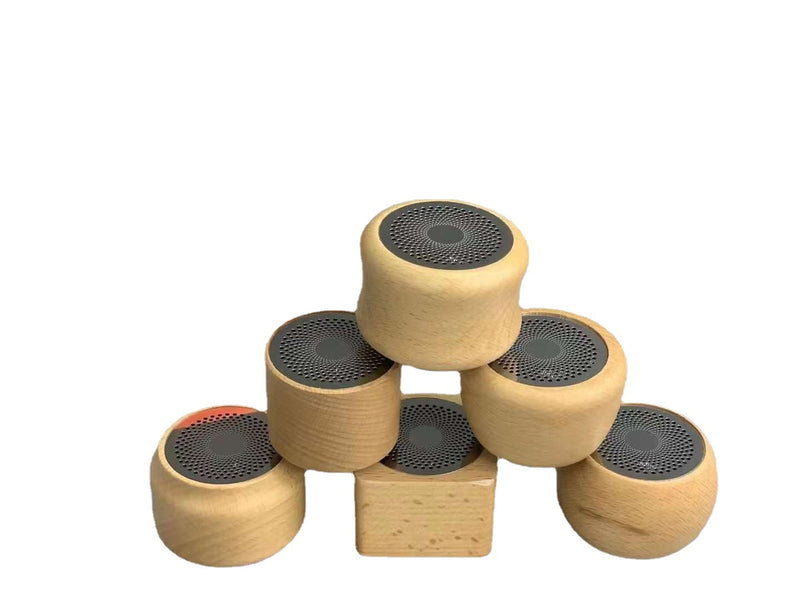 Wireless Wooden Speaker - Perfect for Home and Travel