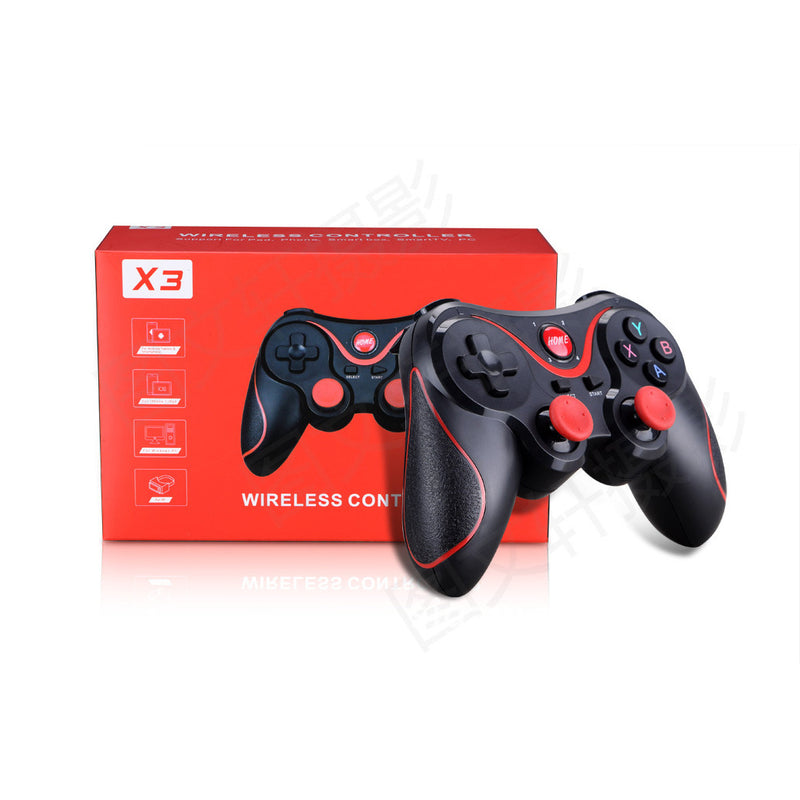 X3 Wireless Controller - Ergonomic Design, Long Battery Life, Compatible with PC, Android, PS3