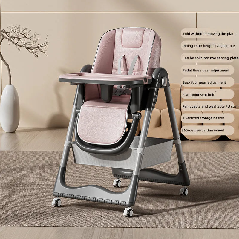 Kidilo High Chair - Modern Design Meets Comfort and Safety