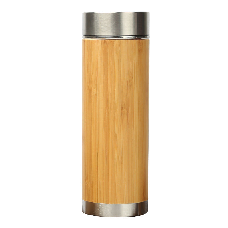 Bamboo Travel Mug with Stainless Steel Lid